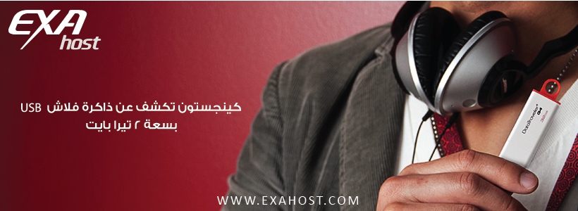 ذاكرة فلاش USB جديدة تكشف عنها كينجستون بسعة 2 تيرا بايت